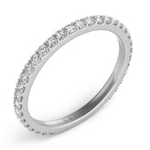 White Gold Matching Band